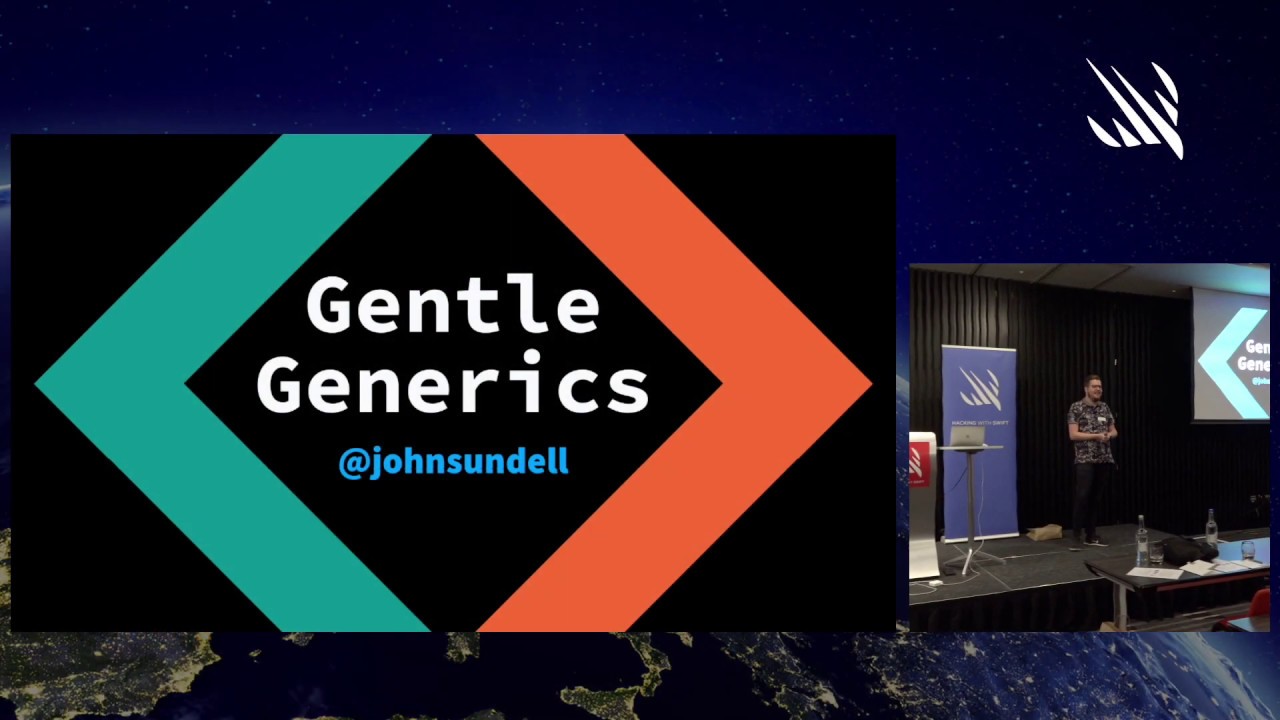 Gentle Generics – John Sundell at Hacking with Swift Live 2019