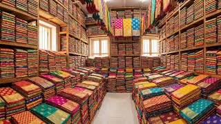 💥 Riya Saree House | Santipur Saree Market | Santipur Saree Wholesale | Saree Wholesale Market 