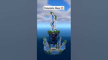 Minecraft Futuristic Water Base 🏠 #minecraft