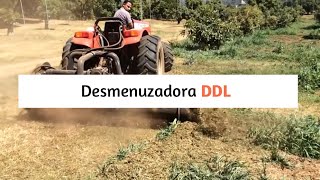 INDUSTRIAS LÍDER - DESMENUZADORA CON DESCARGA LATERAL MODELO DDL-210M