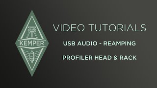 Kemper Profiler Tutorials - Reamping - Profiler Head & Rack (english)