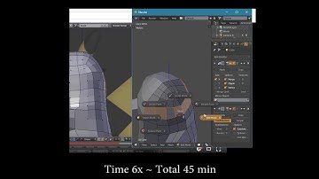 Pikachu Blender modelling timelapse