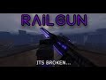 RAILGUN SHOWCASE [Blackout Roblox]