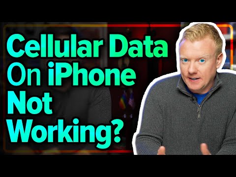 Cellular Data Not