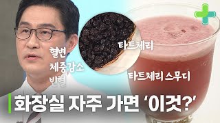 화장실 자주 가면 '이것'이 원인? 장 건강에 좋은 타트체리 효과
