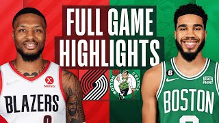 Game Recap: Celtics 115, Trail Blazers 93