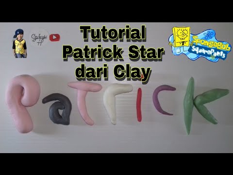 kerajinan-tangan-bikin-patrick-star-dari-clay