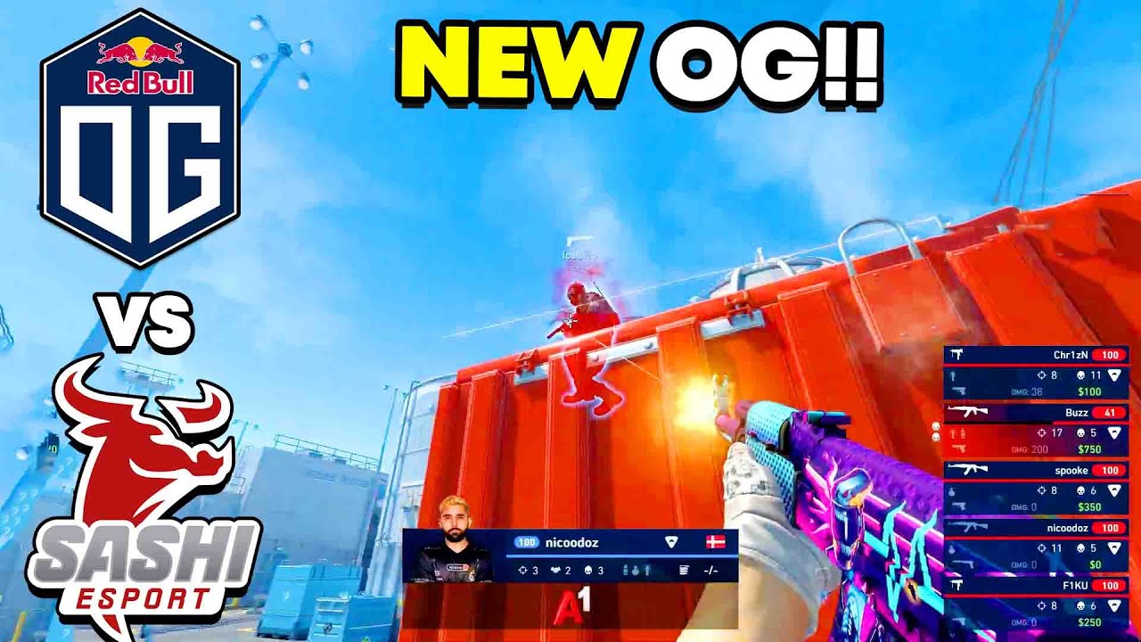 NEW OG FIRST GAME!! - OG vs Sashi - HIGHLIGHTS - YaLLa Compass Qatar 2025 | CS2