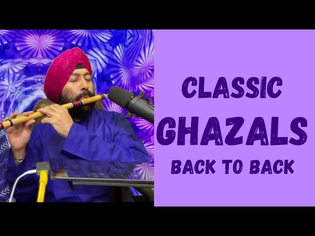 Classic Ghazals Back To Back | BALLU FLUTE | COVER | class=