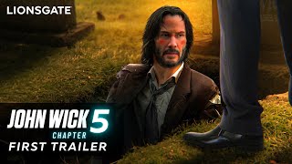 John Wick: Chapter 5 – First Trailer (2024) Keanu Reeves \& Ana de Armas Ballerina Movie | Lionsgate