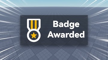 How To Make A Badge Giver In Roblox Studio