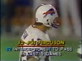 1982 Wk 16 Dolphins Beat Bills 27-10; Edit with Radio Call