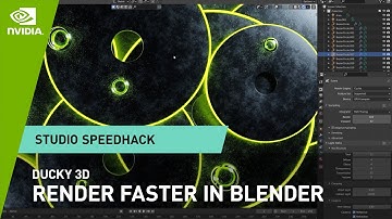 Beginner Tutorial: Learn How to Render Faster in Blender w/ Ducky 3D | NVIDIA Studio Speedhack