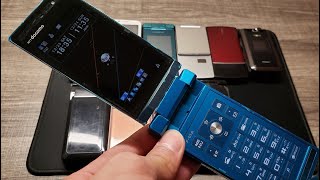 Overview of my Japanese Garakei Phone Collection