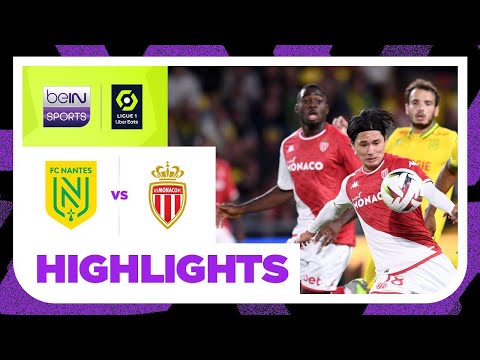 Nantes 3-3 Monaco | Ligue 1 23/24 Match Highlights
