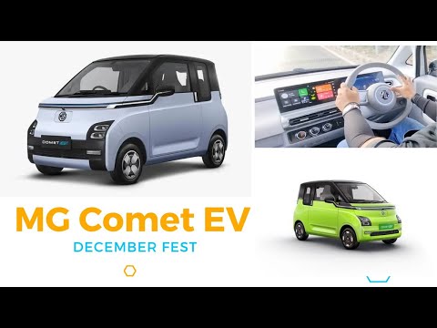 MG Dehradun organise December fest with MG Comet EV । Pace । Play । Pluse