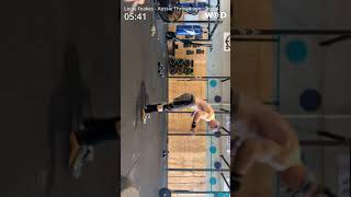 Louis feakes CrossFit moor Aussie throwdown test 4 RX