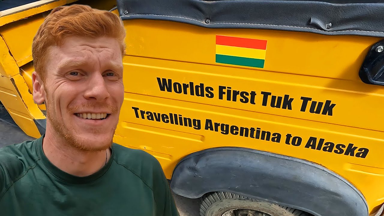 Australian BUYS a Tuk Tuk to Travel from Argentina to Alaska