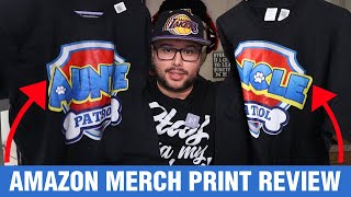 Unboxing 2 Amazon Merch T-Shirts - Quality and Print Review