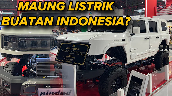THIS IS PRESIDENT PRABOWO'S NEW CAR, THE ELECTRIC MAUNG MV3