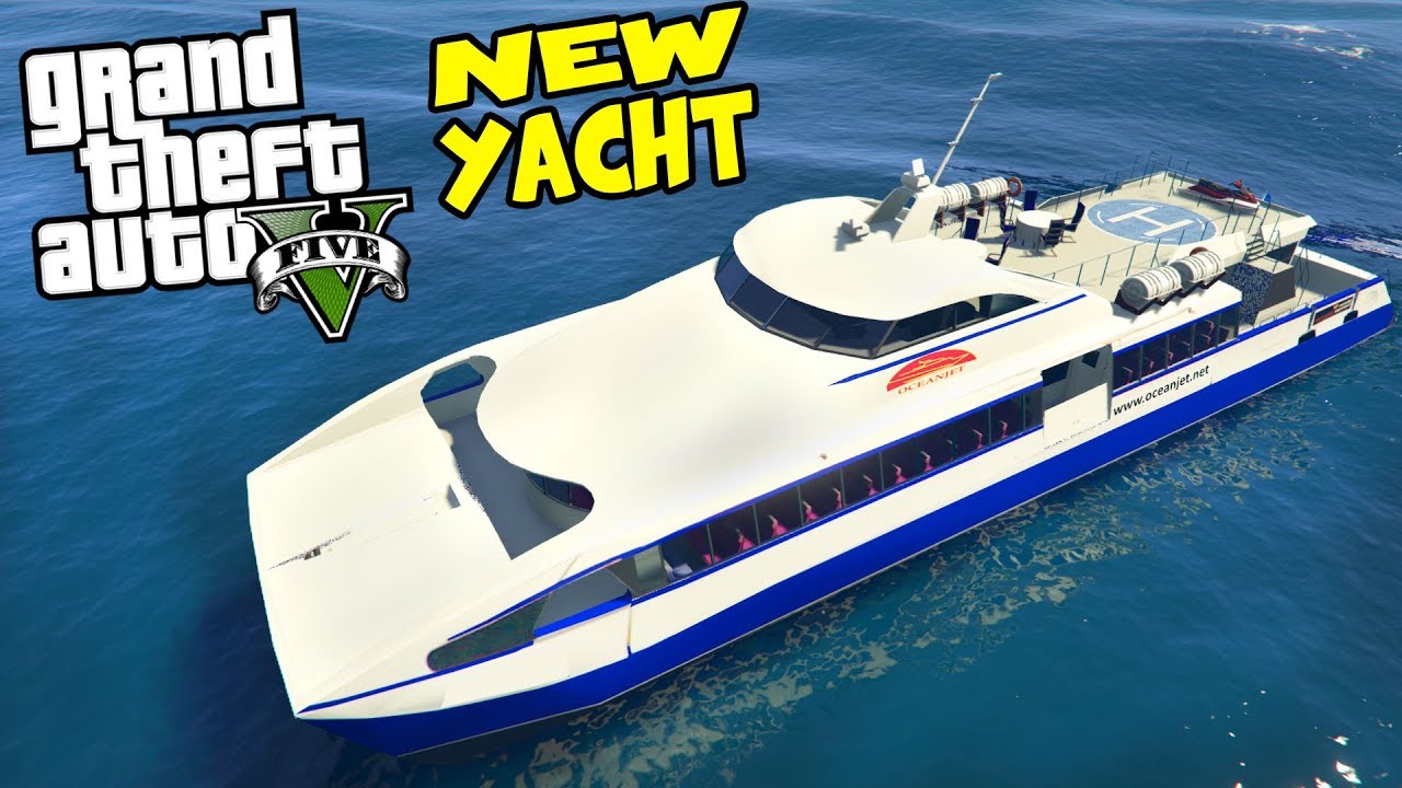 NUOVO YACHT Su GTA 5 ONLINE ITA COME GUIDARE Lo YACHT GTA 5 Ita 