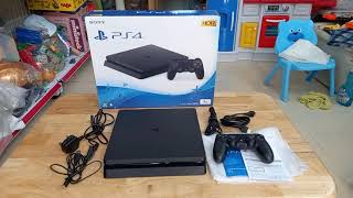 Máy PS4 Slim 1TB fw 7.51 HACK ĐƯỢC full box rất mới