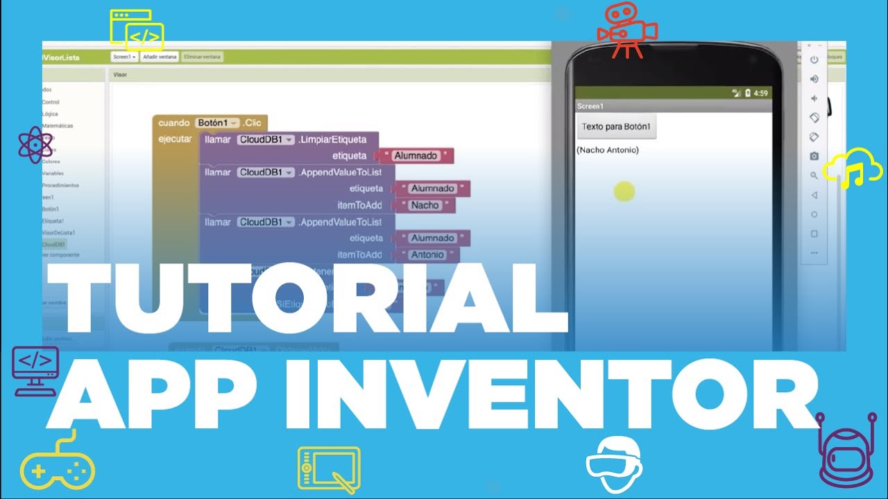 Tutorial - App Inventor Parte 1 - YouTube