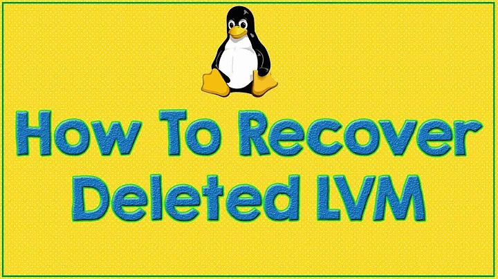 Recover Deleted LVM in Linux | Restore Accidentally Deleted LVM | Tech Arkit