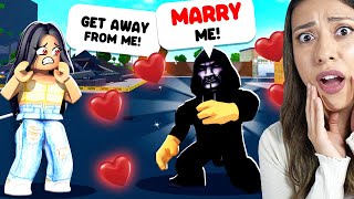 I went on a Date with my Stalker and THIS Happened! *SHOCKING* - Roblox Bloxburg Roleplay