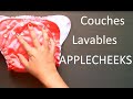 Test couches lavables mode demploi avec les applecheeks