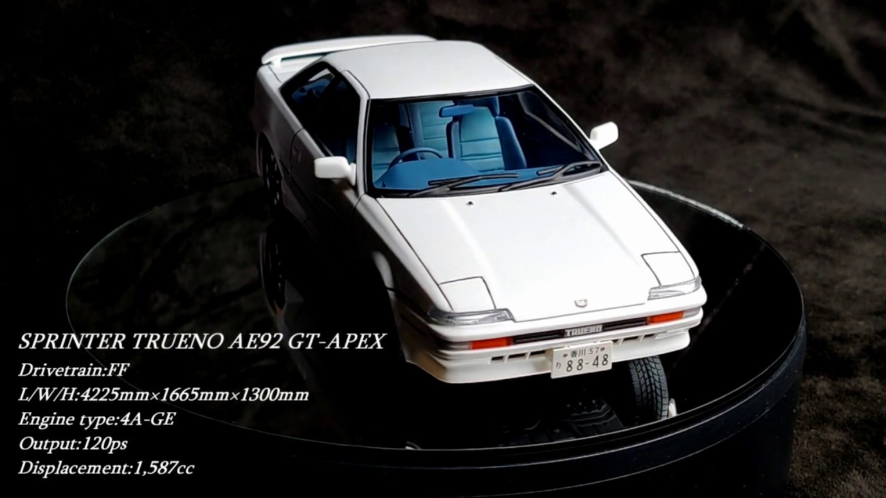 プラモデル タミヤ Toyota スプリンタートレノ Ae92 Gt Apex Youtube プラモデル タミヤ Toyota スプリンタートレノ Ae92 Gt Apex Youtube