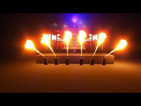 Stage Design Preview | Art-Net, Timecode, Video, Lighting & Laser Synchronization @ INLUMIS