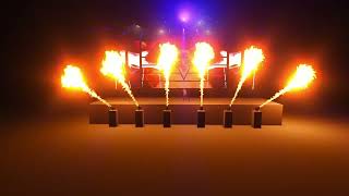 Stage Design Preview | Art-Net, Timecode, Video, Lighting & Laser Synchronization @ INLUMIS