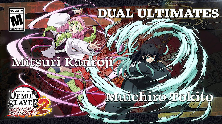 Demon Slayer -Kimetsu no Yaiba- The Hinokami Chronicles 2 | Muichiro & Mitsuri Dual Ultimate Trailer