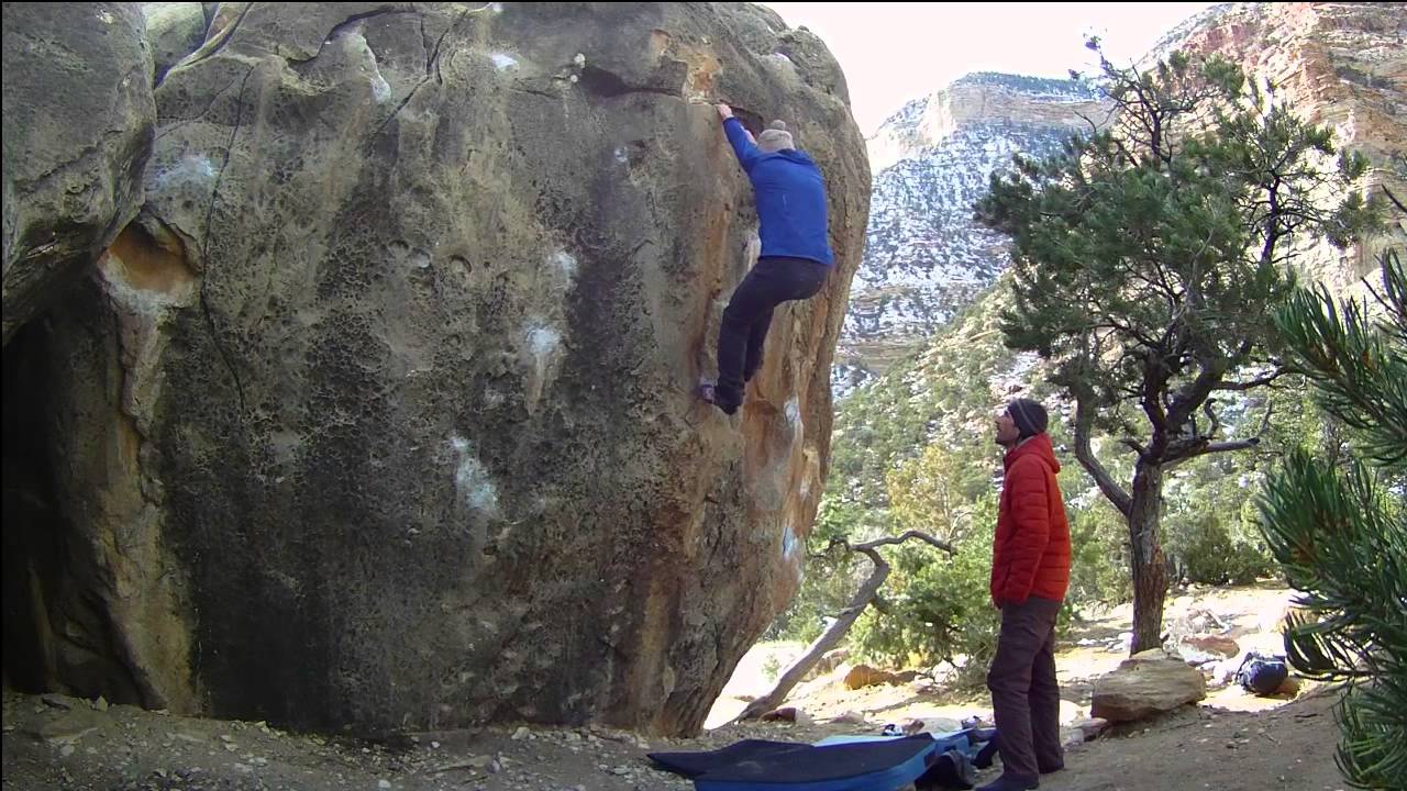 December week in Joe's Valley, UT YouTube