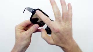 How to replace Ray-Ban RB4408 Magellan 54mm lenses - Installation instructions from The Sunglass Fix