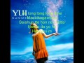 YUI - Summer Song ( Lyrics )