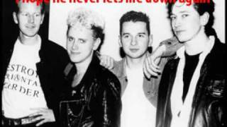 Depeche Mode - Never Let Me Down Again - lyrics chords