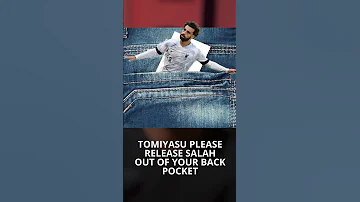 Tomiyasu Pockets MonSalah Epl Arsenal Gunner 
