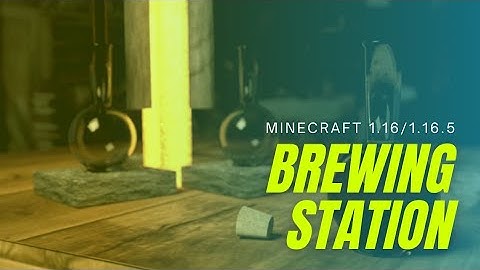 Automatic Potion Brewing Station|Minecraft Java 1.16| N E R D