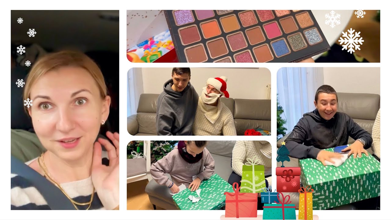 Новогодние Подарки Детям 🎄 Плакал от Счастья 😊 Уехали в Отпуск 🚘 Влог 22.12.2023