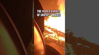 This type of house can hide a serious danger to firefighters #tactics #firefighting