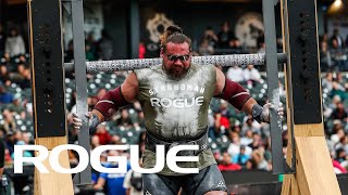 Rogue Fitness - Strongman's Fear. Teams tackle the Rogue