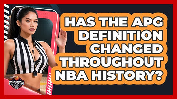 Has The APG Definition Changed Throughout NBA History? - Basketball Stats Central