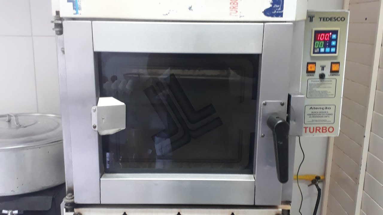 Conserto chama amarela forno gás, queimador injetor grande.