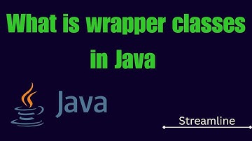 What is wrapper classes in java