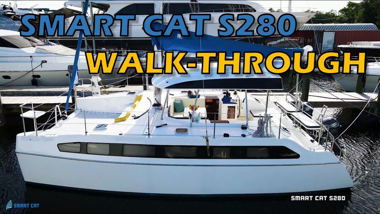 Smart Cat S280 Innovative Compact Sailing Catamaran For Day Sailors By Smart Catamaran