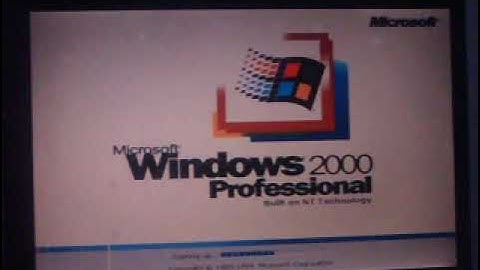 windows 2000 on my lenovo t61 with an old ass genius camera