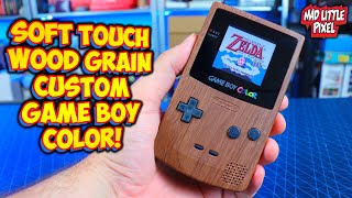 Soft Touch Custom Wood Grain Nintendo Game Boy Color! eXtremeRate Review screenshot 5