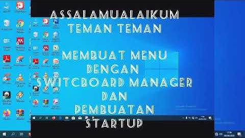 MEMBUAT MENU DENGAN SWITCHBOARD MANAGER DAN PEMBUATAN STARTUP DALAM MS. ACCESS 2007